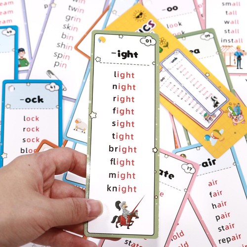 Sheets phonics flash - 31, cards