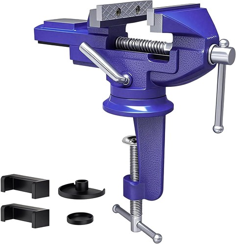 80mm bench vice with 360 - 80mm,