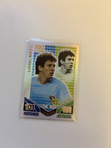 Messi 2010 topps match - messi, attax