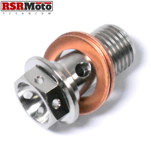 Titanium race drilled - titanium, head