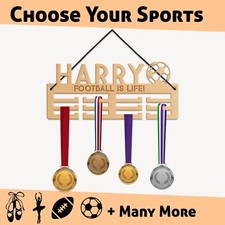 Personalised Medal Hanger