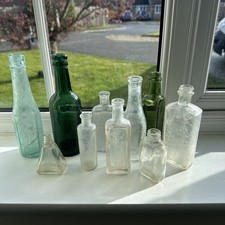 Vintage  Glass Bottles
