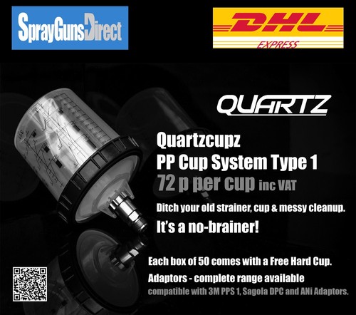 Quartzcupz paint spraying - paint,