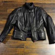 Black Leather FirstGear By