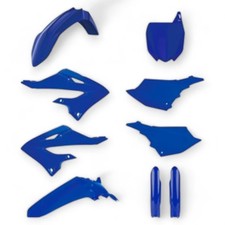 YAMAHA YZ125 YZ250 OEM POLISPORT PLASTIC KIT BLUE OEM 2022-2026 INC FORK GUARDS