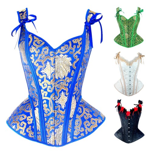 Vintage brocade corset - vintage,