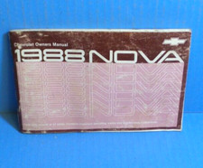 88 1988 Chevrolet Nova owners