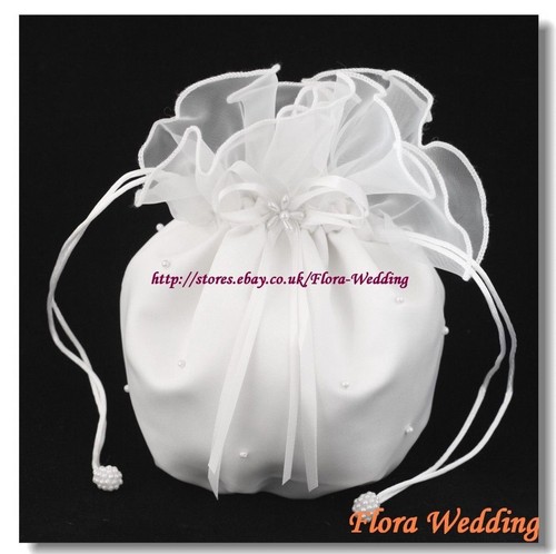 Satin organza bridal dolly - satin,