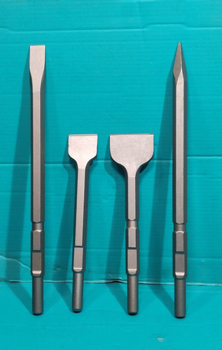 4pc breaker hex chisel set - 4pc,