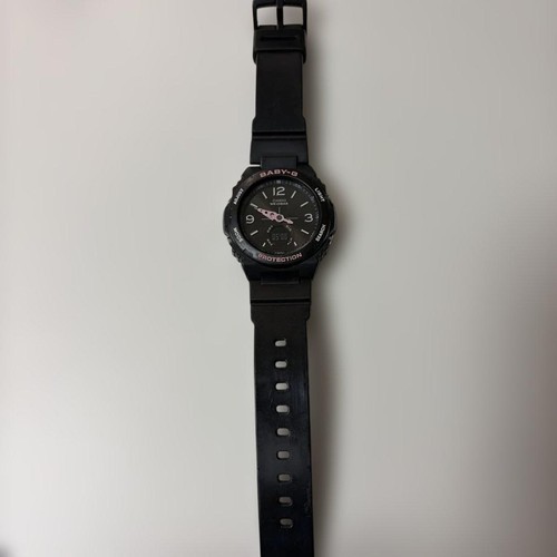 Casio baby watch black pink - black,
