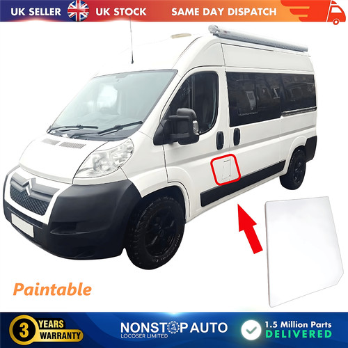 Fuel flap cap cover paintable - flap,