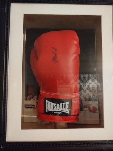 Framed muhammad ali signed - framed,