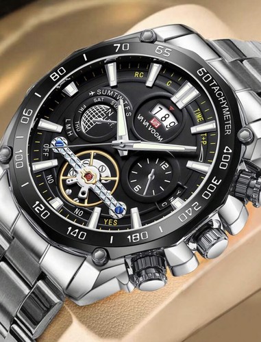 Men quartz watch - men's, analog