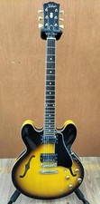 (Tokai) ES200 SB Made in Japan Semi-Hollow Electric Guitar Used Japan hard case