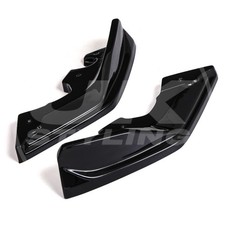 M SPORT STYLE REAR BUMPER SPATS GLOSS BLACK VALANCE FOR BMW 1 SERIES F40 19-24