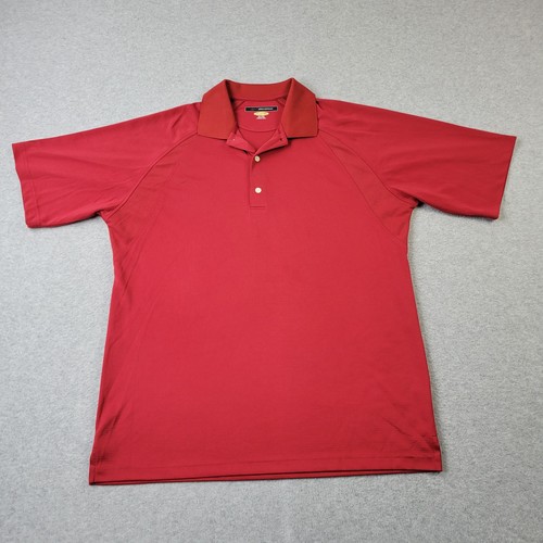 Greg norman polo mens - greg, red