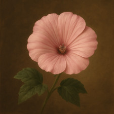 LAVATERA SILVER CUP SEEDS X 100 - COMPACT, VIBRANT PINK FLOWERS, EASY TO GROW