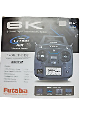 Original Futaba T6K T-FHSS Air 2.4Ghz 6CH Transmitter 6J Upgraded With R30 M II