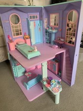 Barbie Doll House With Accessories - Used
