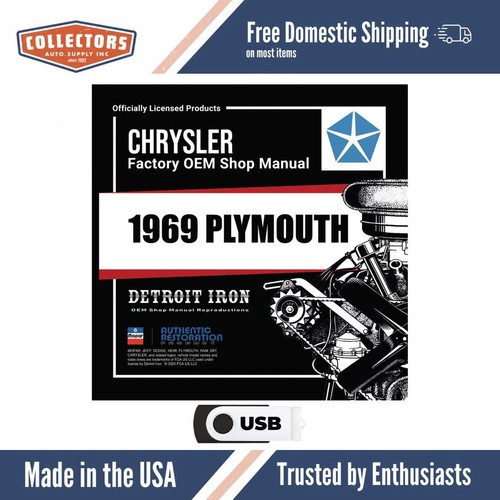 1969 plymouth shop manual - 1969,