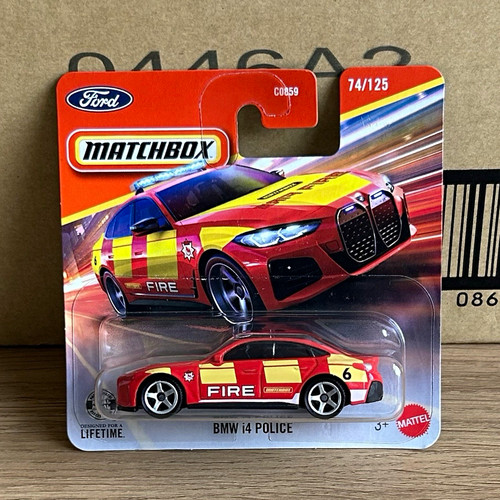 Matchbox bmw police - matchbox, i4