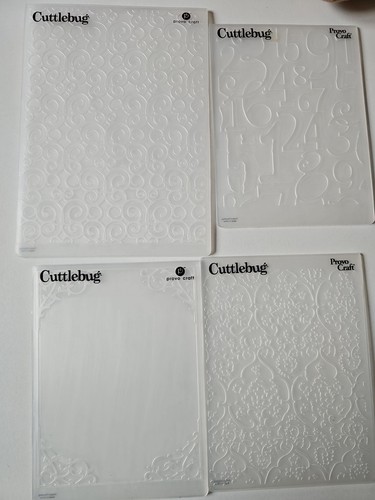 Cuttlebug embossing folders - cuttlebug,