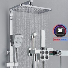 Chrome Exposed Shower Mixer