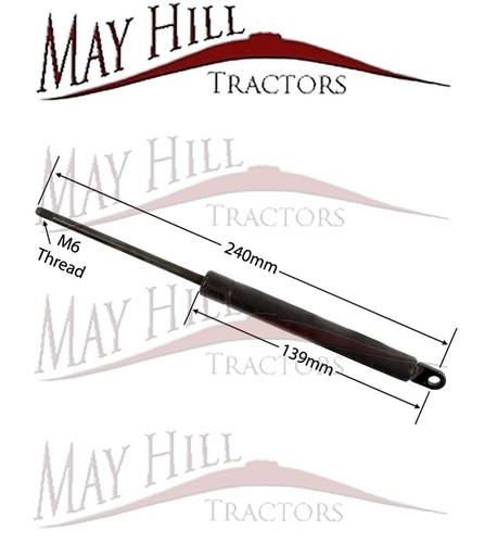 Cab roof gas strut - roof, david