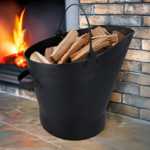 Black coal bucket - coal,