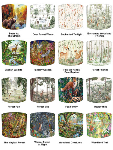 Woodland forest animals - forest,
