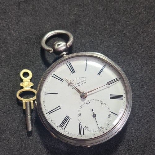 Antique solid silver fusee - solid,