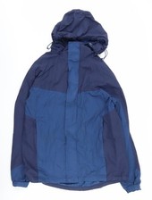 Peter Storm Men's Blue Waterproof Jacket M