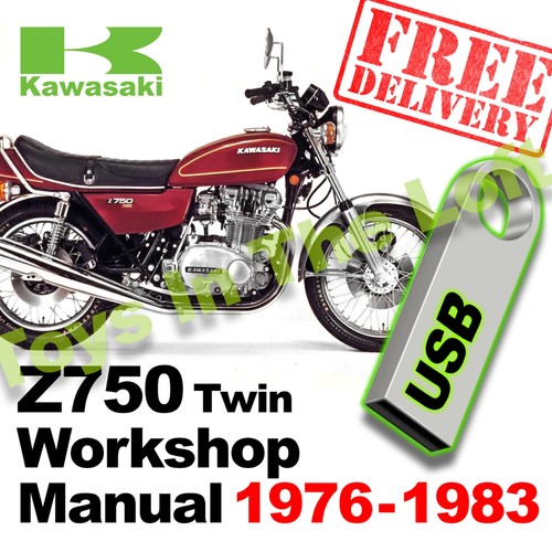 Kawasaki z750 twin - kawasaki, workshop