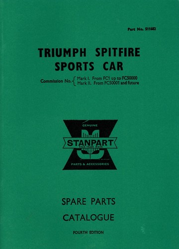 Triumph spitfire spare parts - triumph,