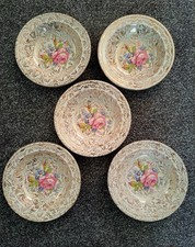 RARE Vintage Gold Gilded Set