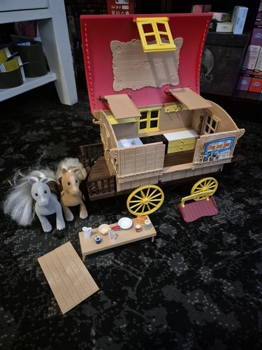 Sylvanian families caravan - families, &