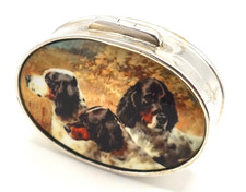 Sterling Silver & Enamel Pill