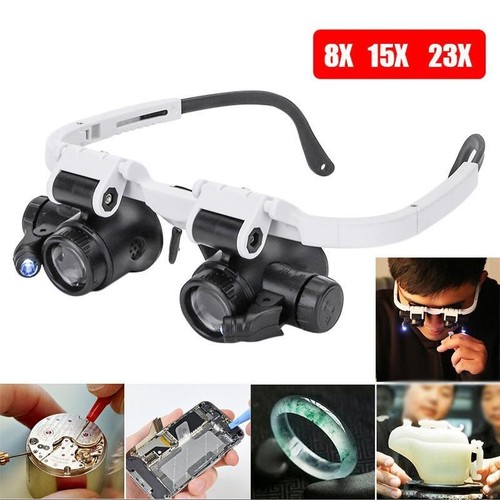 Head magnifier glasses - glasses, led