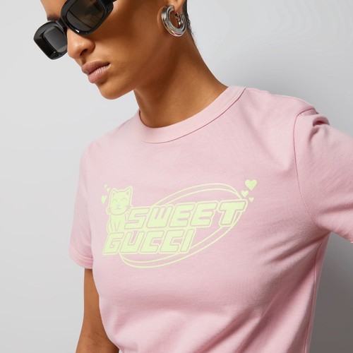 Gucci women top pink sweet - women’s,