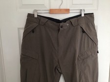 Mens Rohan Trailblazers Trousers Hiking Walking Brown W36 R