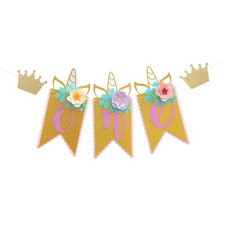 Flower Highchair Banner