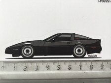 Sticker / Decal, Chevrolet Corvette C4 Black 1984