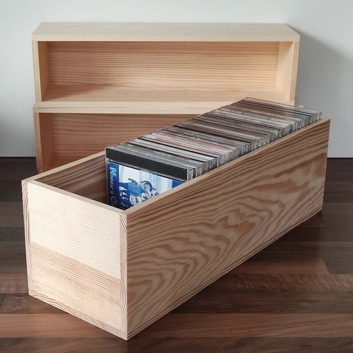 Storage shelf wooden - cd,