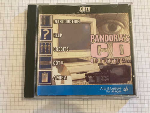 Pandora commodore amiga - pandora's, cd