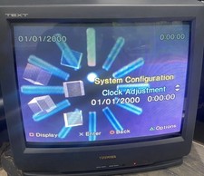 TOSHIBA 2181TB 21-Inch Retro Gaming CRT Colour TV with RGB SCART - With Remote