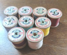  9   vintage Wooden Cotton