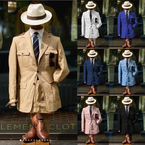 Men safari jackets four - safari,