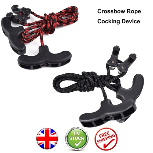 Crossbow cocking aid - crossbow,