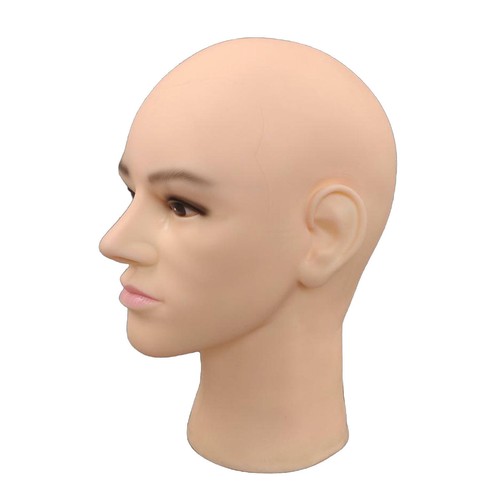 Male mannequin head - male, bald