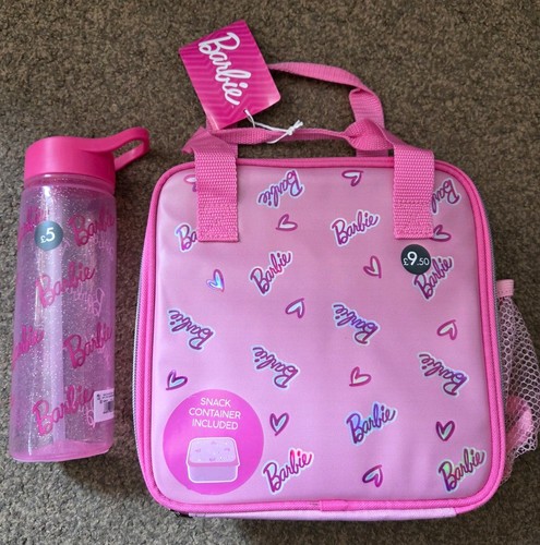 Barbie lunch bag - &, water